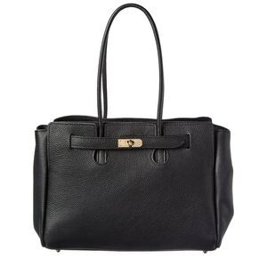 Isabella Rossetti Beatrix Leather Handbag, Black